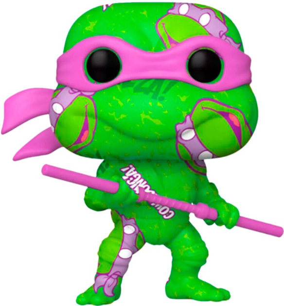 Фігурка Funko Pop! Art Series Ninja Turtles Donatello Artist 9 см (889698587501) - зображення 2