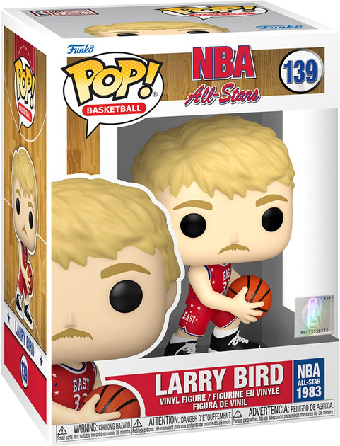 Фігурка Funko Pop! NBA All Star Larry Bird 9 см (889698593724) - зображення 1