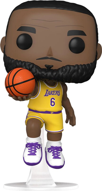 Фігурка Funko Pop! NBA Los Angeles Lakers LeBron James 9 см (889698657921) - зображення 2