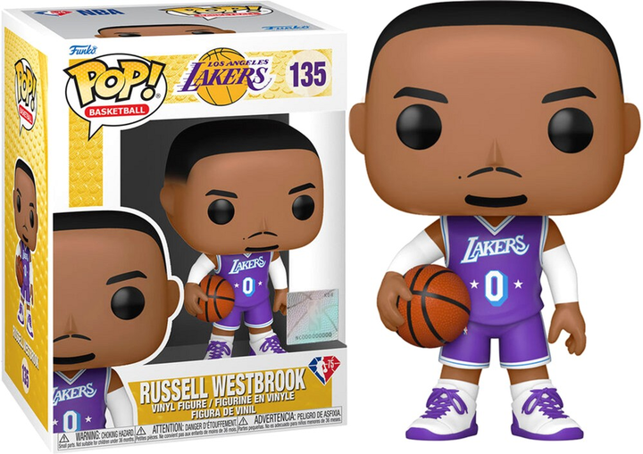 Figurka Funko Pop! NBA Russell Westbrook City Edition 2021 9 cm (889698592666) - obraz 3