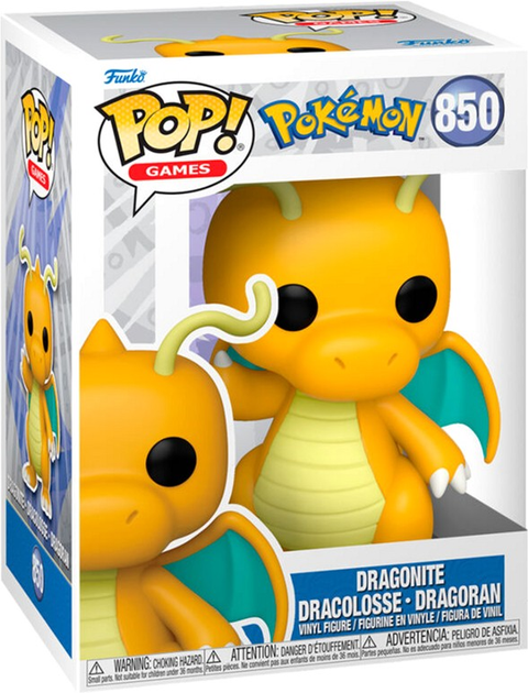 Фігурка Funko Pop! Pokemon Dragonite 9 см (889698742207) - зображення 1