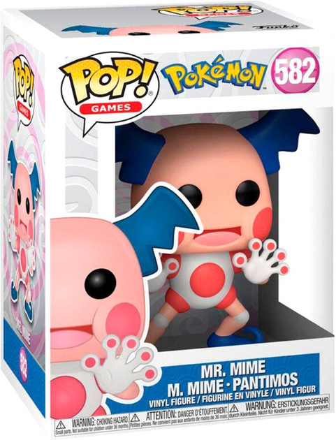 Фігурка Funko Pop! Pokemon Mr. Mime 9 см (889698636964) - зображення 1