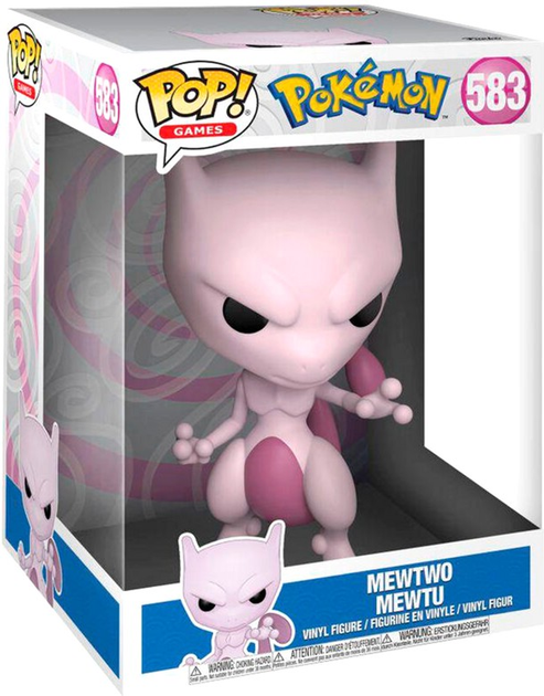 Фігурка Funko Pop! Pokemon Mewtwo 25 см (889698636995) - зображення 1