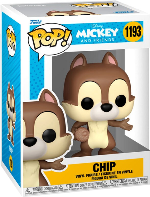 Figurka Funko Pop! Disney Classic Mickey and Friends Chip 9 cm (889698596183) - obraz 1