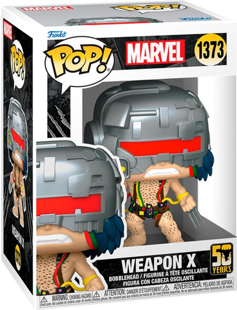 Figurka Funko Pop! Marvel Wolverine 50th Anniversary Weapon X 9 cm (889698774376) - obraz 1