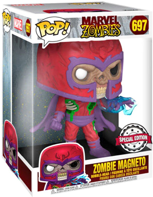 Figurka Funko Pop! Marvel Zombies Magneto Exclusive 25 cm (889698516563) - obraz 1