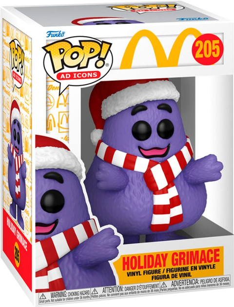 Figurka Funko Pop! McDonalds Holiday Grimace 9 cm (889698740654) - obraz 1