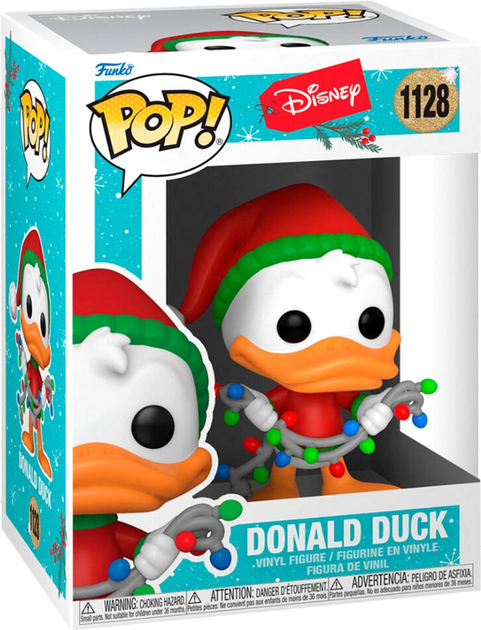 Figurka Funko Pop! Disney Holiday Donald Duck 9 cm (889698577472) - obraz 1