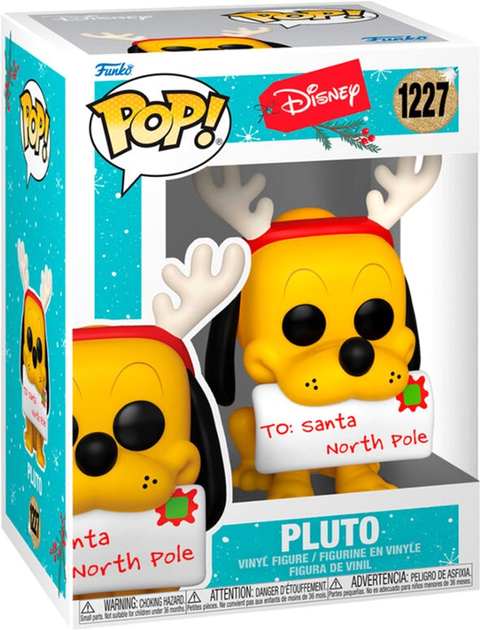 Фігурка Funko Pop! Disney Holiday Pluto 9 см (889698643283) - зображення 1