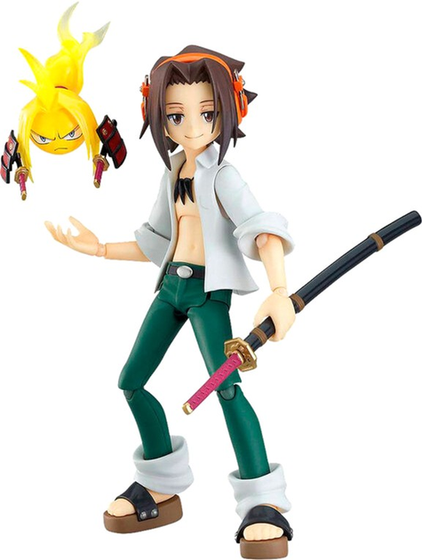 Figurka Max Factory Shaman King Yoh Asakura z akcesoriami 14 cm (4545784067796) - obraz 1