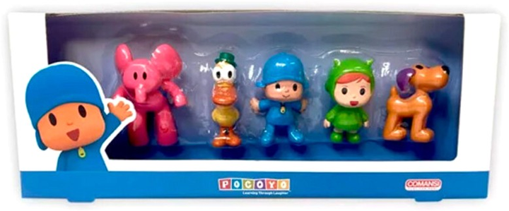 Zestaw figurek Comansi Pocoyo 5 szt (8412906991610) - obraz 1