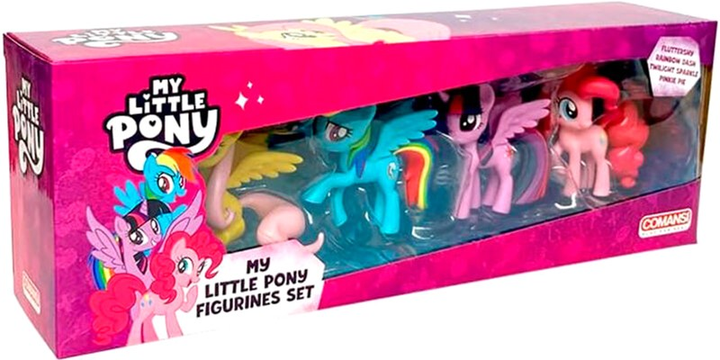 Zestaw figurek Comansi My Little Pony 5 szt (8412906902593) - obraz 1