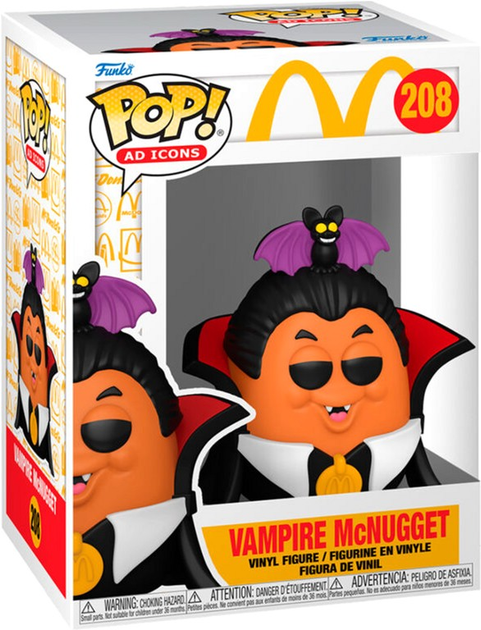 Figurka Funko Pop! McDonalds Nugget Buddies Vamp 9 cm (889698740685) - obraz 1