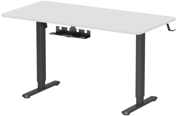 Стол с электрорегулировкой высоты OfficePro ODE1470WB 1400 х 700 мм White/Black (ODE1470WB) - изображение 3