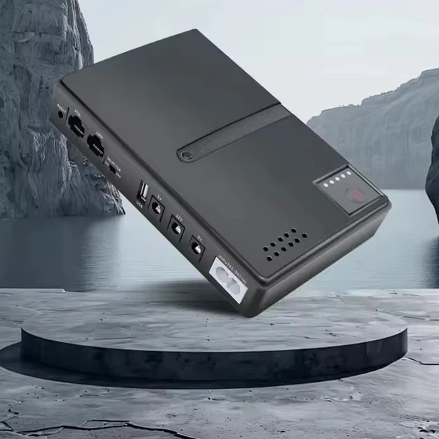 ДБЖ UPS для Роутера DC1018L+AKB 13600 mAh вихід 12V/ 9V + USB 5V +