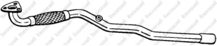 Труба приймальна Bosal Opel Zafira B 05- (852-001) - зображення 1