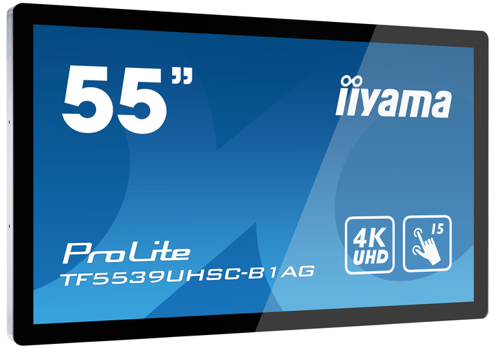 Монітор 55" iiyama ProLite TF5539UHSC-B1AG - зображення 2