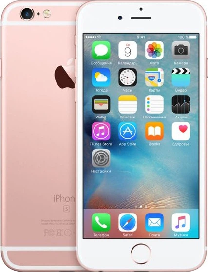 Apple iPhone 6s 32GB ローズゴールド Мобильный телефон Apple iPhone 6s 32GB Rose Gold – фото, отзывы