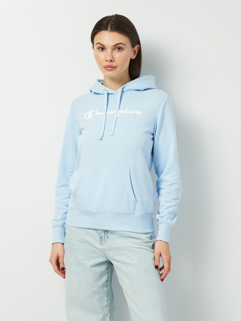 Худі жіноче Champion 114858-BS151 L Блакитне від Rozetka на платформі USKIDKA Акція на Худі жіноче Champion 114858-BS151 L Блакитне від Rozetka