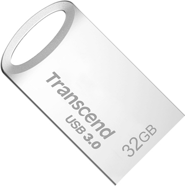 Pendrive USB Transcend JetFlash 710 32GB USB 3.2 Gen1 Silver (TS32GJF710S) - obraz 1