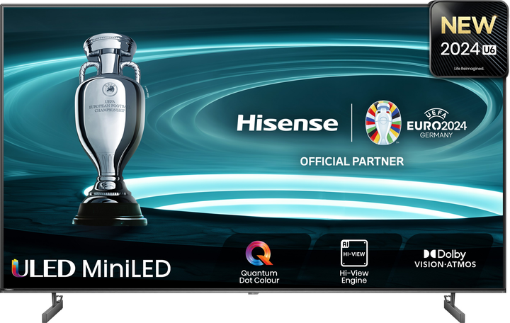 Телевізор Hisense miniLED 55U6NQ (6942351403908) - зображення 2