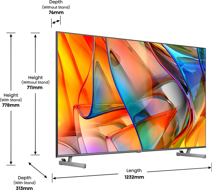 Телевізор Hisense miniLED 55U6KQ (6942147492987) - зображення 11