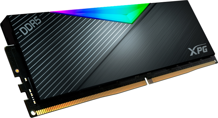 Pamięć RAM ADATA DDR5-6400 32768MB PC5-51200 (Kit of 2x16384) XPG Lancer RGB Black (AX5U6400C3216G-DCLARBK) - obraz 3