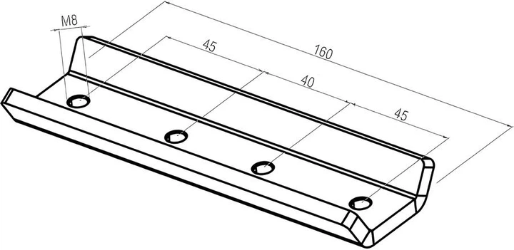 Adapter montażowy Hagor comPROnents series Black (4250058532220) - obraz 4