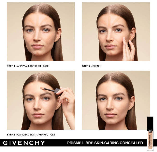 Коректор для обличчя та очей Givenchy Prisme Libre W370 11 мл (3274872446250) - зображення 4