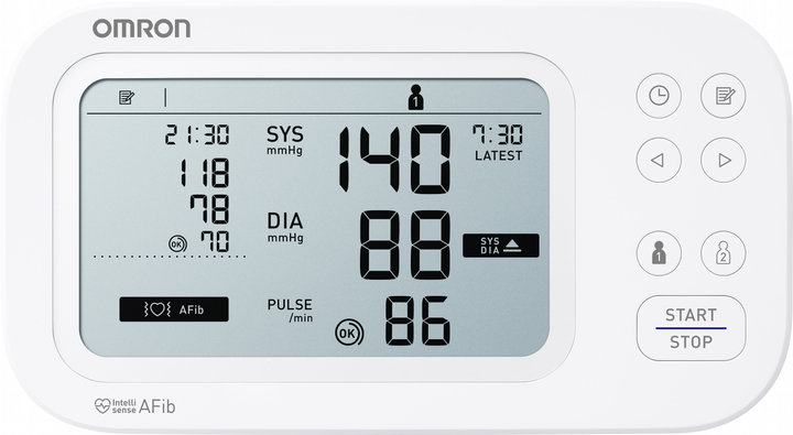 Тонометр OMRON M6 Comfort AFIB HEM-7380-E - зображення 2