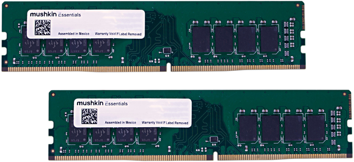 Оперативна пам'ять Mushkin DDR4-2933 32768MB PC4-23400 (Kit of 2x16384) Essentials (MES4U293MF16GX2) - зображення 1