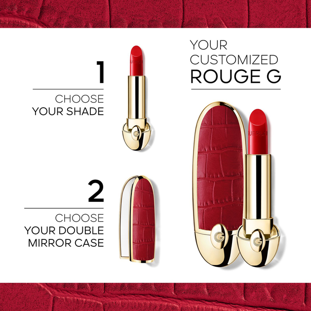 Помада для губ Guerlain Rouge G Refill 510 Le Rouge Vibrant 3.5 г (3346470439108) - зображення 2