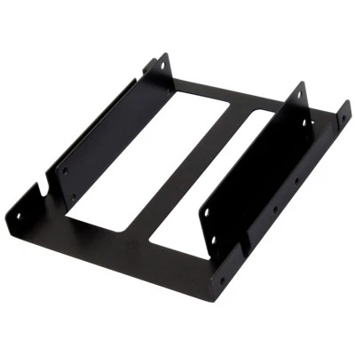 Переходник Chieftec SDC-025 для HDD/SSD 3,5" - 2x2.5", Alum. Kit - изображение 2