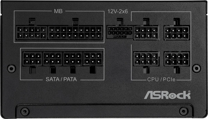 Блок питания ASRock Steel Legend 750W 80+ Gold (SL-750G) – фото