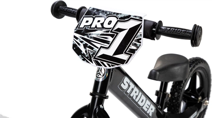 Rowerek biegowy Strider 12 Pro Black (0848953002098) - obraz 6