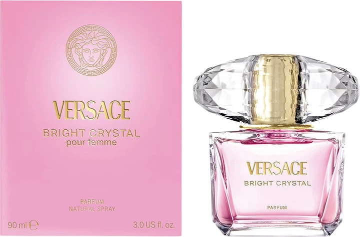 VERSACE BRIGHT CRYSTAL 90ml 香水 Духи для женщин Versace Bright Crystal Parfum 90 мл (8011003891092