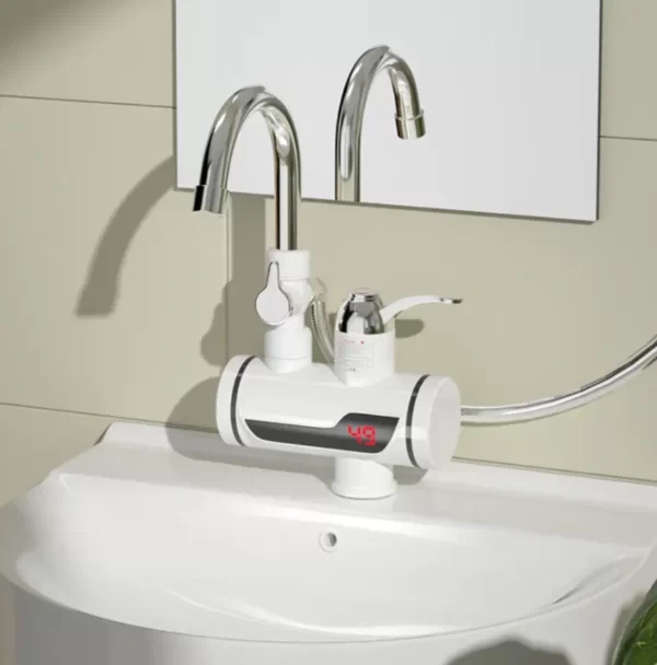 Кран-водонагреватель с душем нижнее подключение Instant electric heating water Faucet FT-001 - изображение 4