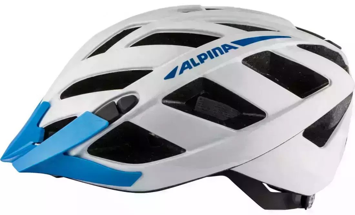 Kask rowerowy Alpina Panoma 2.0 56-59 cm White-Blue Gloss (4003692310217) - obraz 2