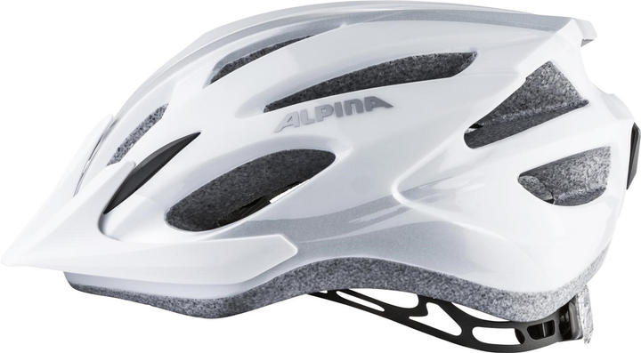 Kask rowerowy Alpina MTB17 54-58 cm White-Silver (4003692280381) - obraz 2