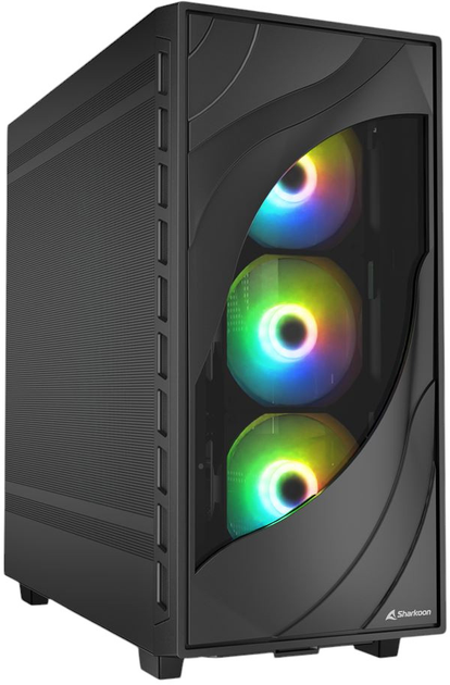 Корпус Sharkoon Rebel C80M RGB Black (4044951041145) - зображення 1