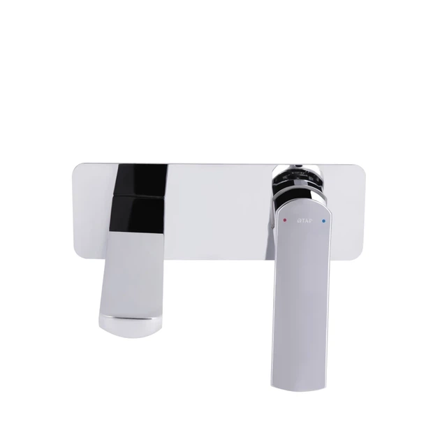 Смеситель для раковины настенный Qtap Slavonice скрытого монтажа QTSLA273CRM45919 Chrome - Фото 3 Смеситель для раковины настенный Qtap Slavonice скрытого монтажа QTSLA273CRM45919 Chrome - изображение 3