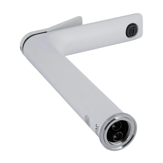 Смеситель для раковины высокий Qtap Presto QTPRE269CRW45577 Chrome/White хром/белый - изображение 7