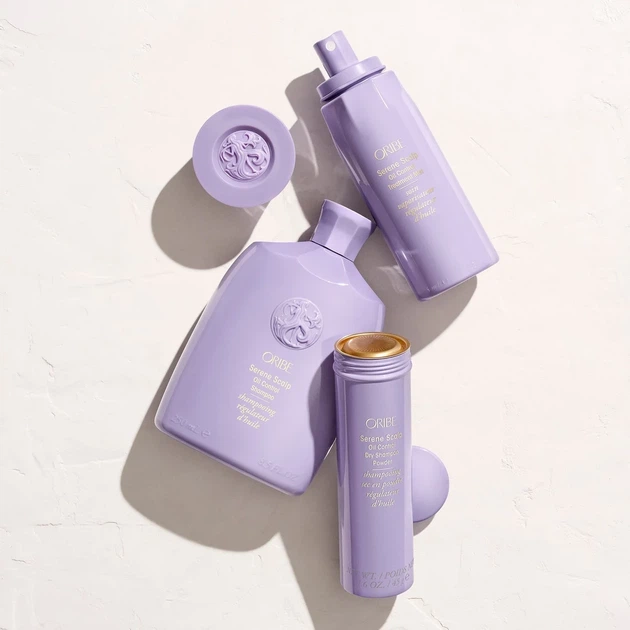 Сухий шампунь Oribe Serene Scalp Oil Control Dry Shampoo Powder 45г - зображення 7