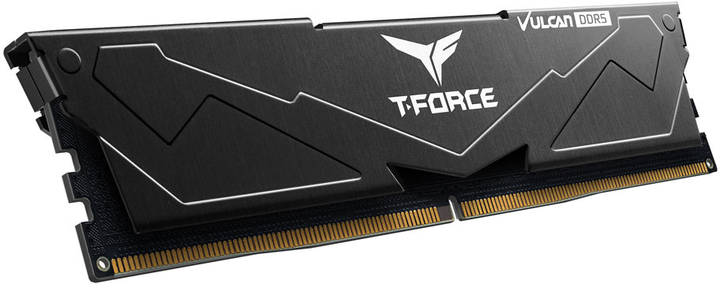 Pamięć RAM Team Group DDR5-5200 32768MB PC5-41600 T-Force Vulcan Black (FLBD532G5200HC40C01) - obraz 3