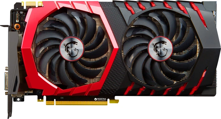Видеокарта MSI PCI-Ex GeForce GTX 1080 Gaming 8GB GDDR5X
