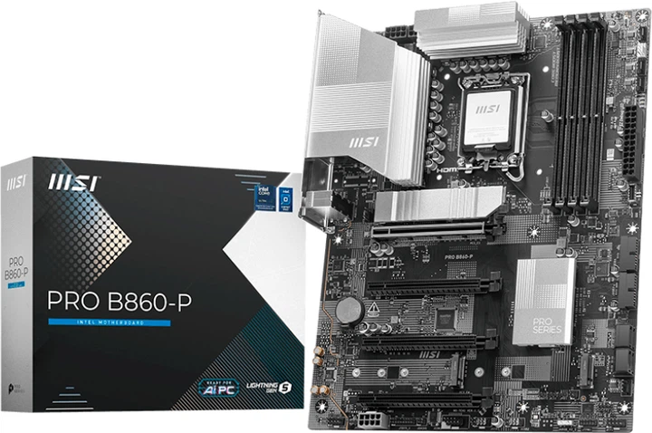 Материнська плата MSI PRO B860-P (s1851, Intel B860, PCI-Ex16) - зображення 5