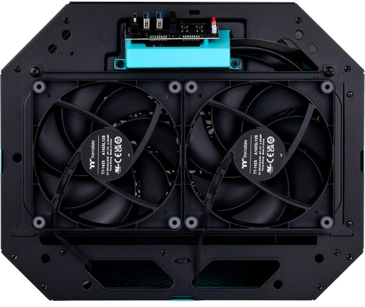 Obudowa Thermaltake The Tower 300 Turquoise (CA-1Y4-00SBWN-00) - obraz 11