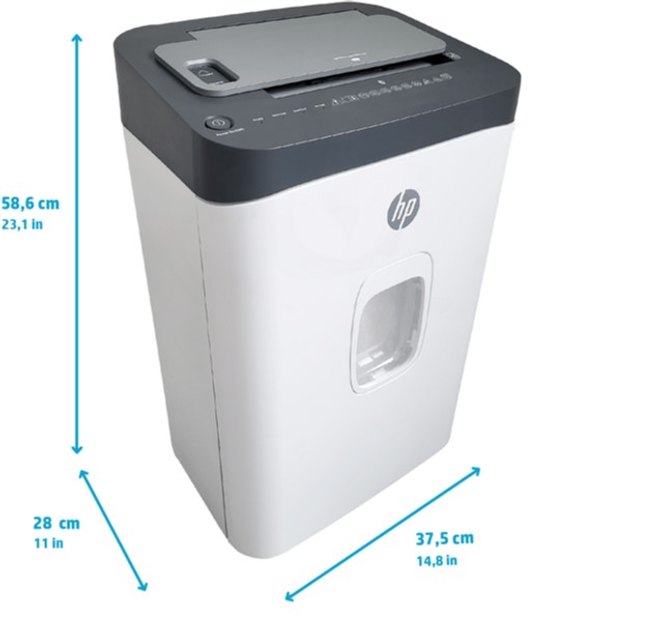 Шредер HP OneShred Auto 200CC Grey-White (4030152028191) - зображення 9