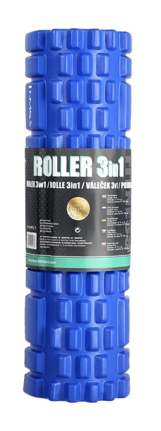 Piankowy roller HMS 3 w 1 niebieski (5907695540666) - obraz 5