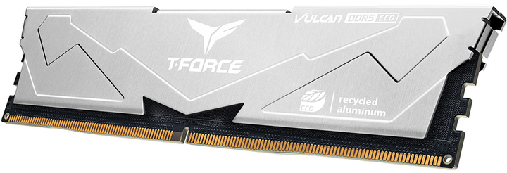 Оперативна пам'ять Team Group DDR5-6000 32768MB PC5-48000 (Kit of 2x16384) T-Force Eco Silver (FLESD532G6000HC38ADC01) - зображення 2